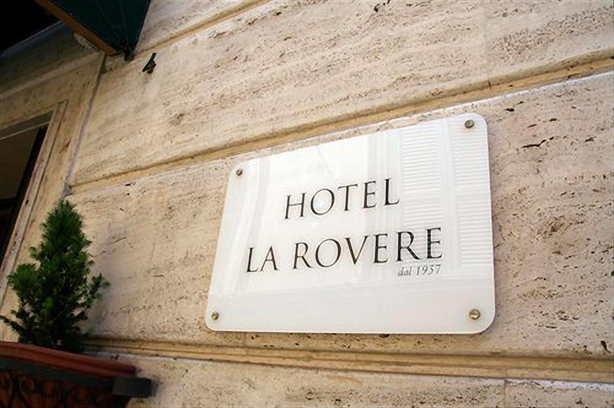 Hotel La Rovere Rome Exterior photo